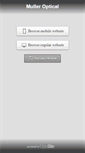 Mobile Screenshot of mulleropticalinc.com